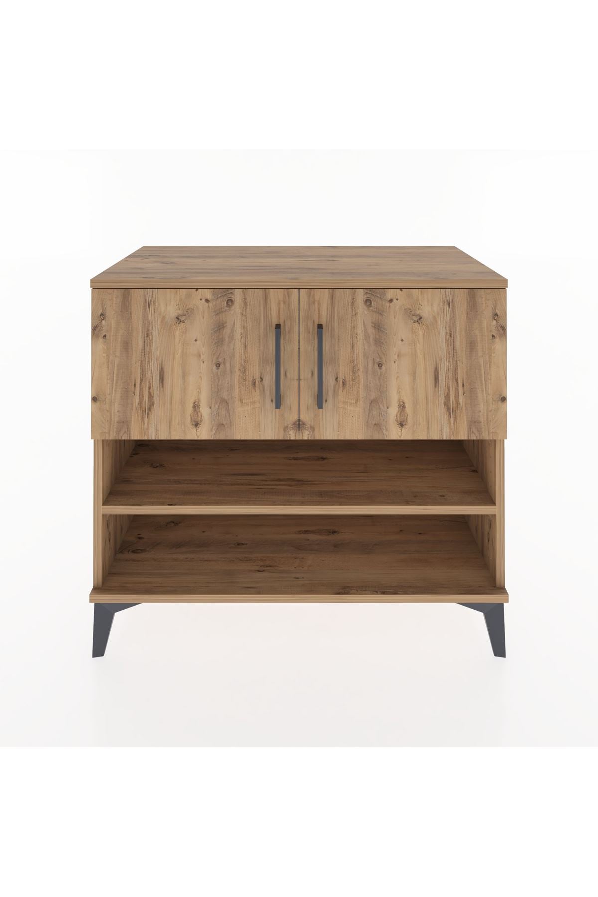 Hyperion Şifonyer 2 Raflı 2 Kapaklı 88x44x80 Çam-Çam