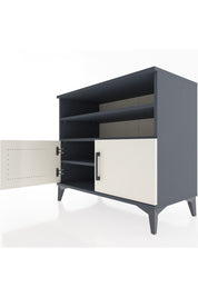 Hyperion Şifonyer 3 Raflı 2 Kapaklı 88x44x80 Antrasit-Aytaşı