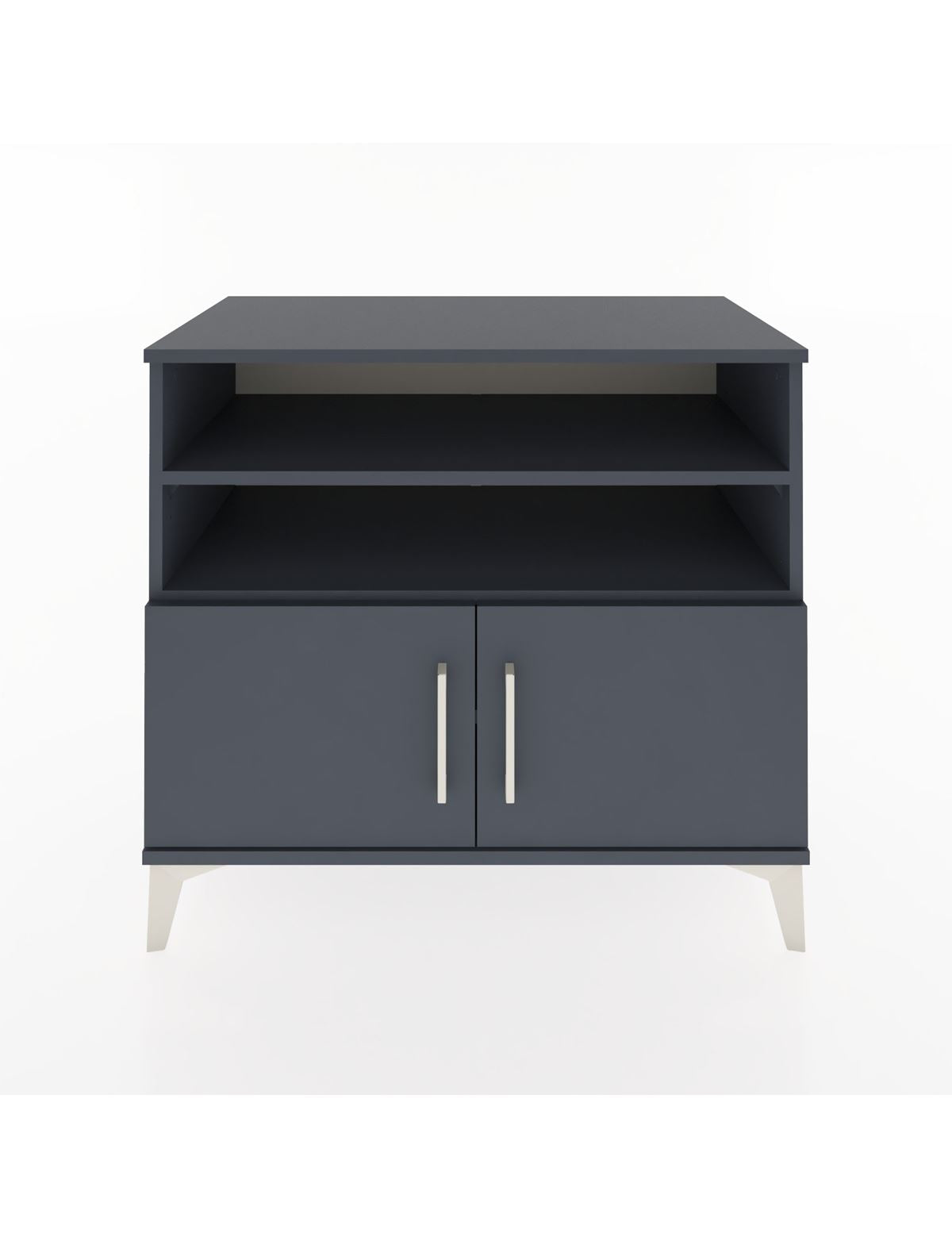 Hyperion Şifonyer 3 Raflı 2 Kapaklı 88x44x80 Antrasit-Antrasit