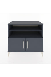 Hyperion Şifonyer 3 Raflı 2 Kapaklı 88x44x80 Antrasit-Antrasit