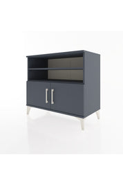 Hyperion Şifonyer 3 Raflı 2 Kapaklı 88x44x80 Antrasit-Antrasit