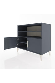 Hyperion Şifonyer 3 Raflı 2 Kapaklı 88x44x80 Antrasit-Antrasit