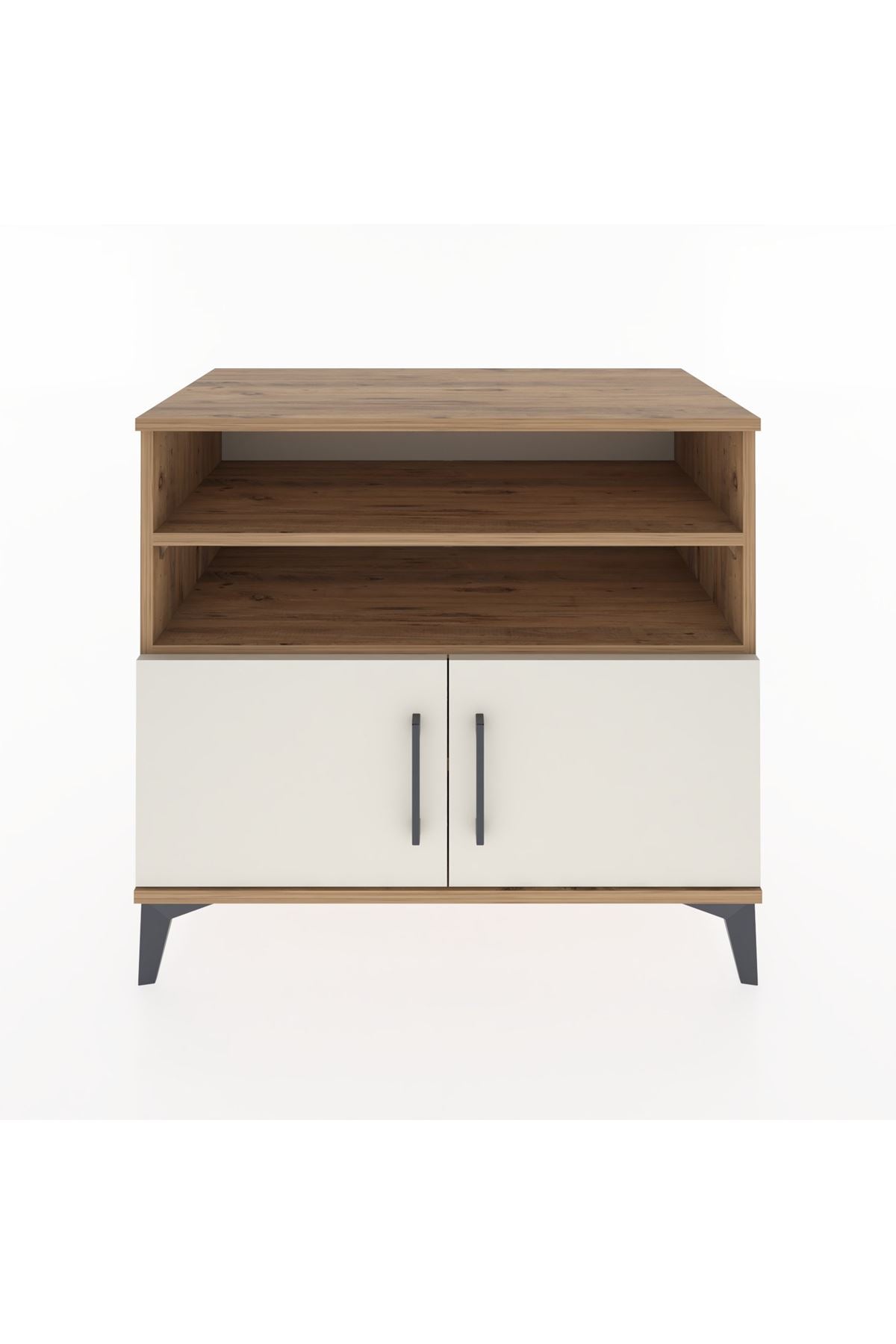 Hyperion Şifonyer 3 Raflı 2 Kapaklı 88x44x80 Çam-Aytaşı