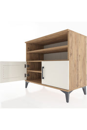 Hyperion Şifonyer 3 Raflı 2 Kapaklı 88x44x80 Çam-Aytaşı