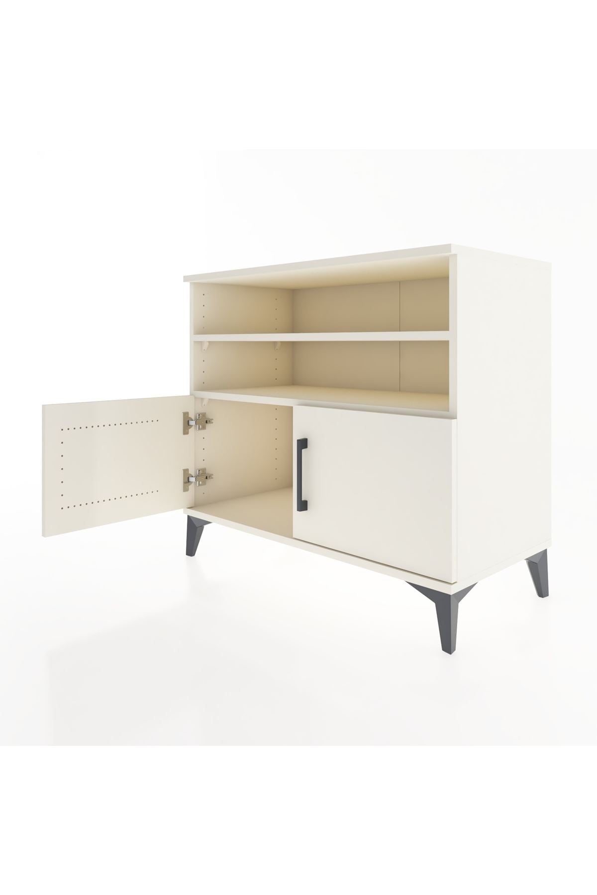 Hyperion Şifonyer 2 Raflı 2 Kapaklı 88x44x80 Aytaşı-Aytaşı