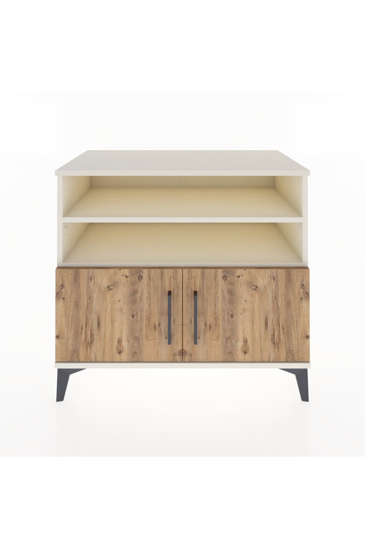 Hyperion Şifonyer 2 Raflı 2 Kapaklı 88x44x80 Aytaşı-Çam