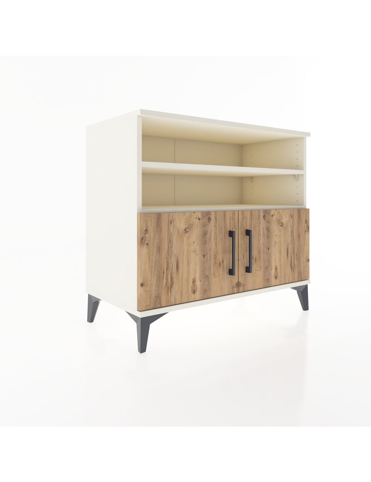 Hyperion Şifonyer 2 Raflı 2 Kapaklı 88x44x80 Aytaşı-Çam