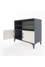 Hyperion Şifonyer 2 Raflı 2 Kapaklı 88x44x80 Antrasit-Aytaşı