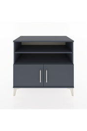 Hyperion Şifonyer 2 Raflı 2 Kapaklı 88x44x80 Antrasit-Antrasit