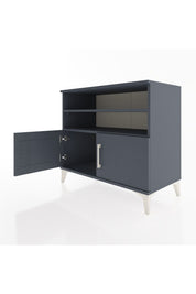 Hyperion Şifonyer 2 Raflı 2 Kapaklı 88x44x80 Antrasit-Antrasit
