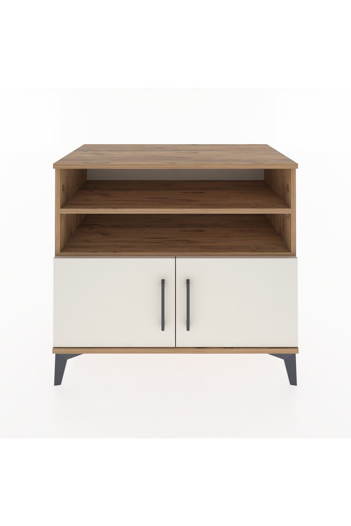 Hyperion Şifonyer 2 Raflı 2 Kapaklı 88x44x80 Çam-Aytaşı