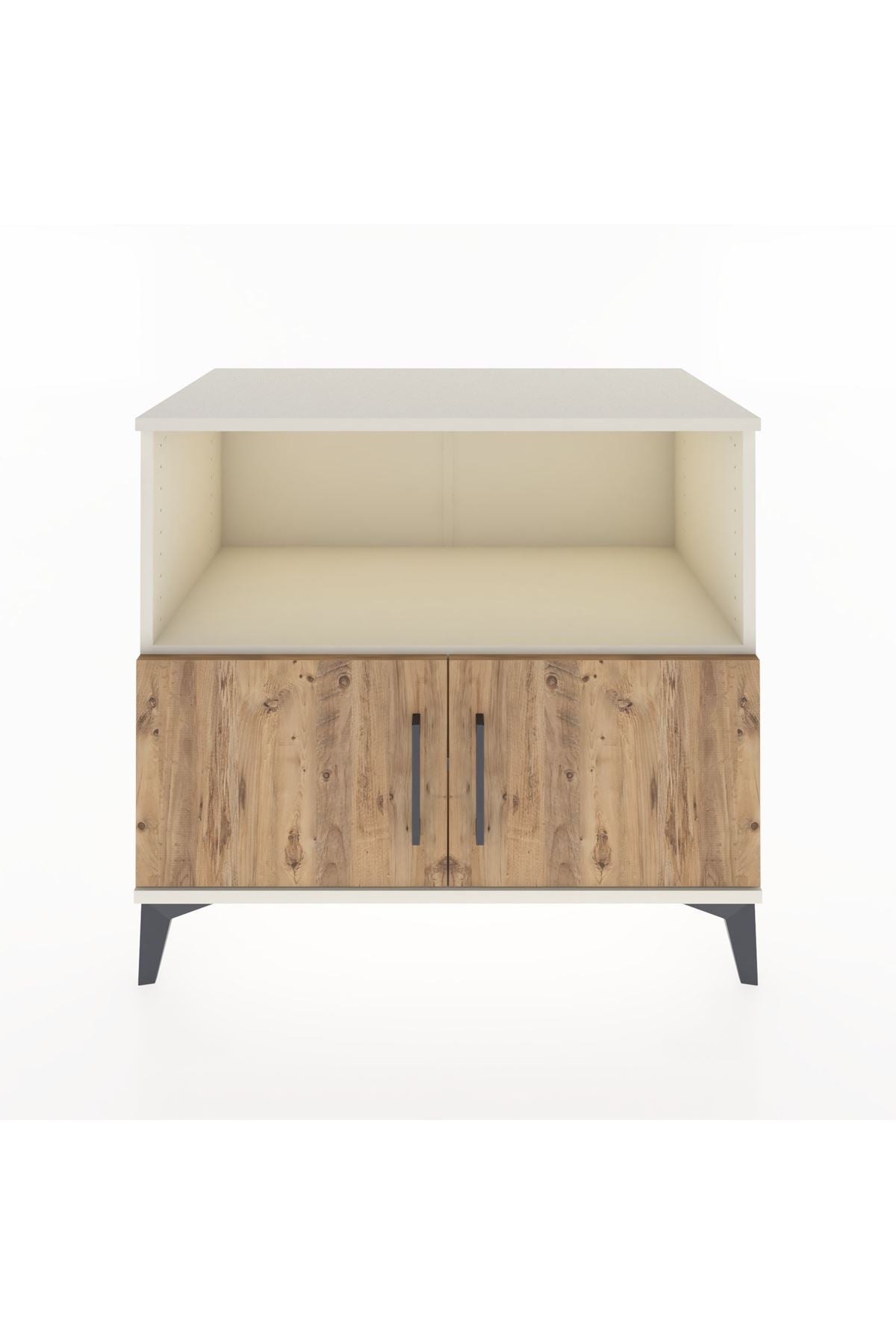 Hyperion Şifonyer 2 Raflı 2 Kapaklı 88x44x80 Aytaşı-Çam