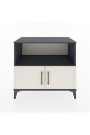 Hyperion Şifonyer 2 Raflı 2 Kapaklı 88x44x80 Antrasit-Aytaşı