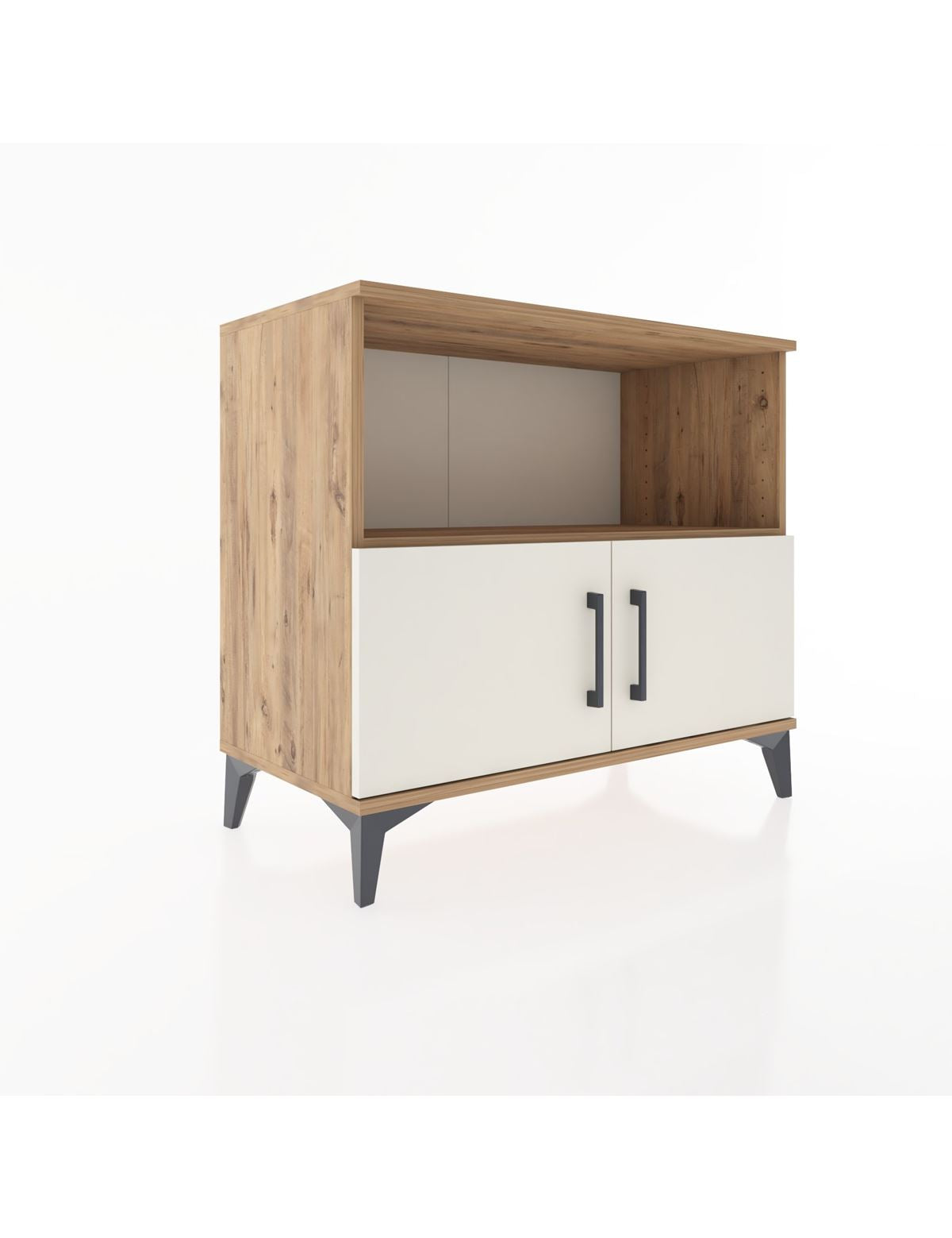 Hyperion Şifonyer 2 Raflı 2 Kapaklı 88x44x80 Çam-Aytaşı