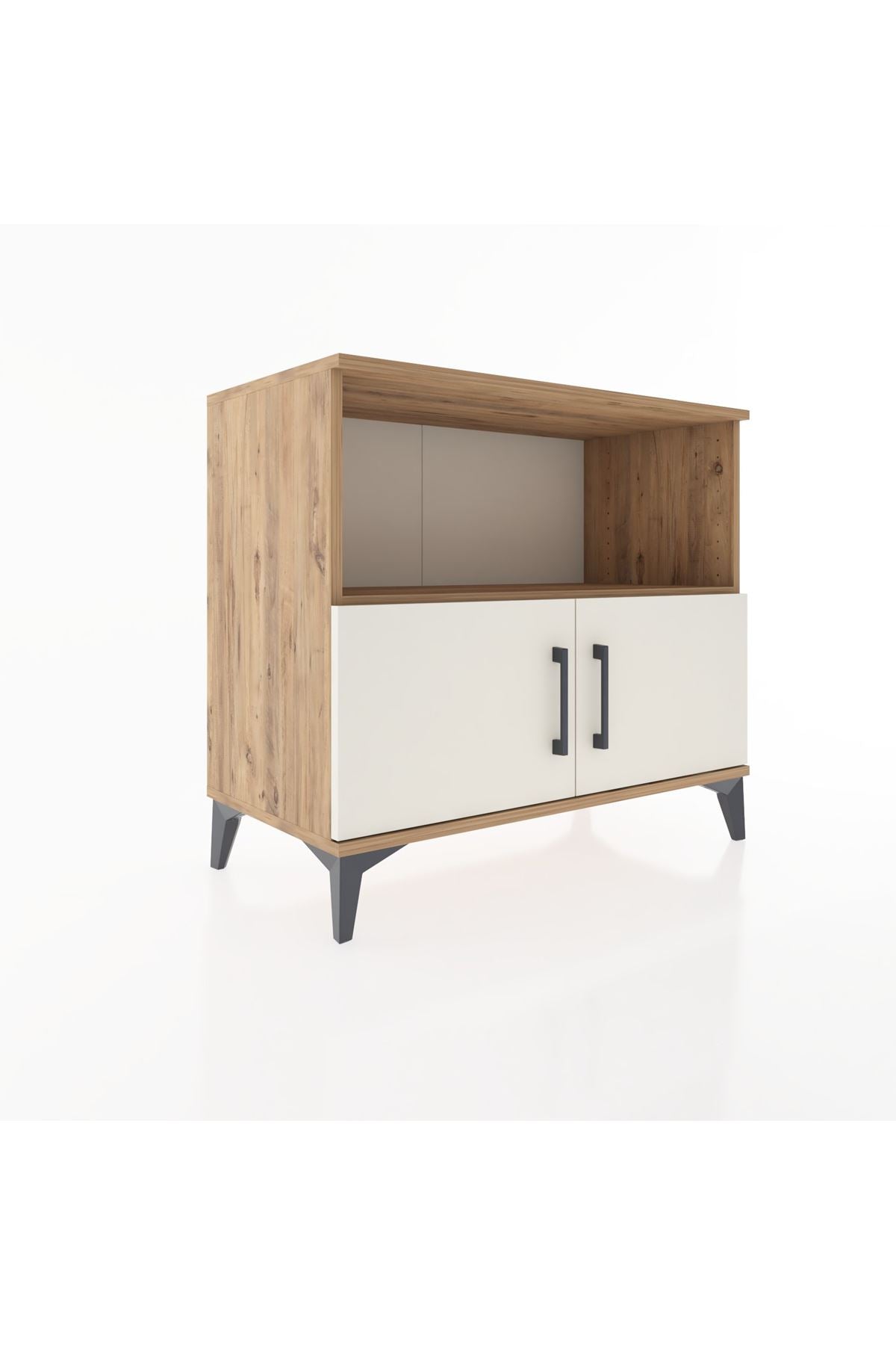 Hyperion Şifonyer 2 Raflı 2 Kapaklı 88x44x80 Çam-Aytaşı