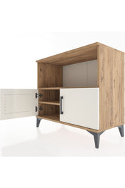 Hyperion Şifonyer 2 Raflı 2 Kapaklı 88x44x80 Çam-Aytaşı