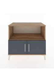 Hyperion Şifonyer 2 Raflı 2 Kapaklı 88x44x80 Çam-Antrasit