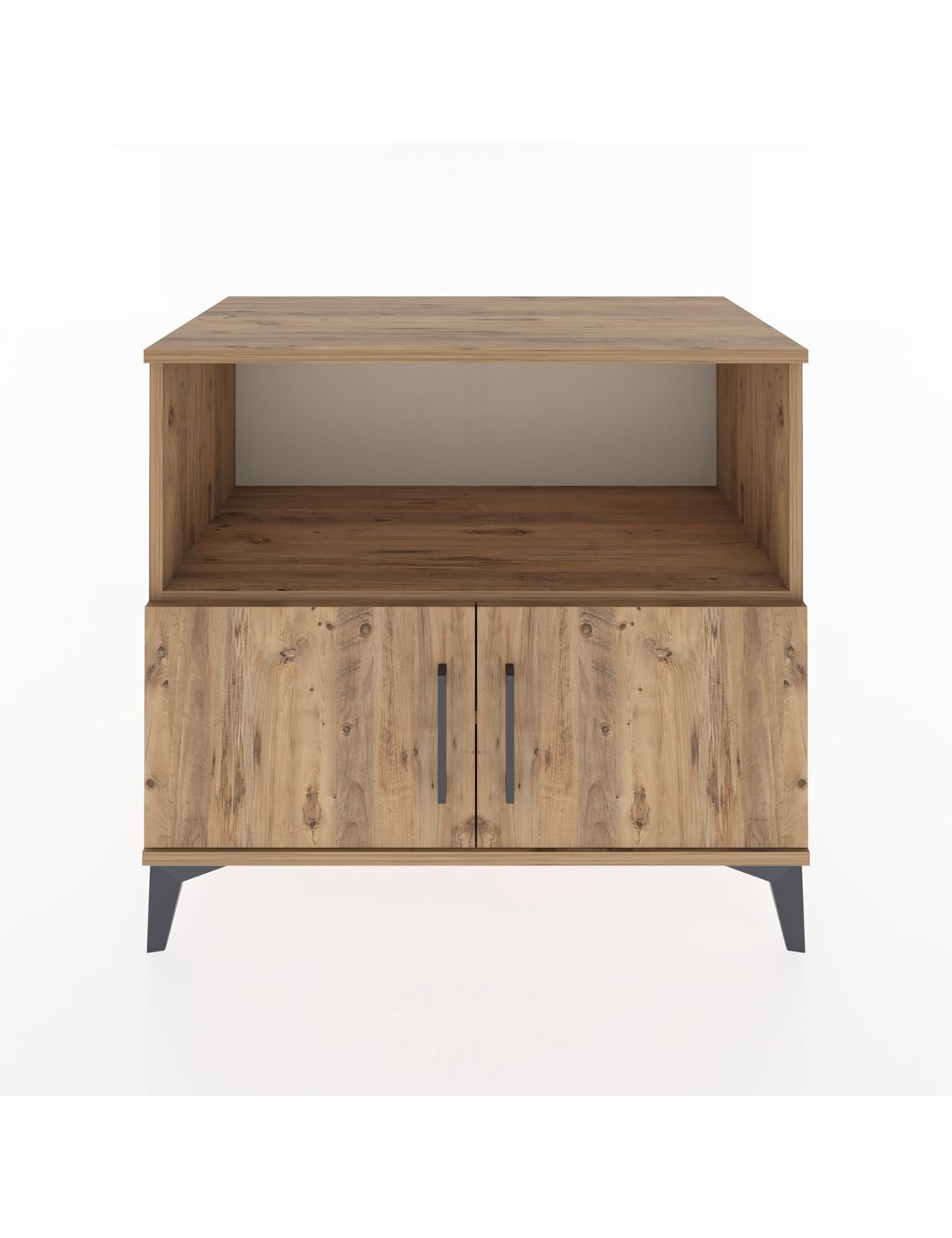 Hyperion Şifonyer 2 Raflı 2 Kapaklı 88x44x80 Çam-Çam