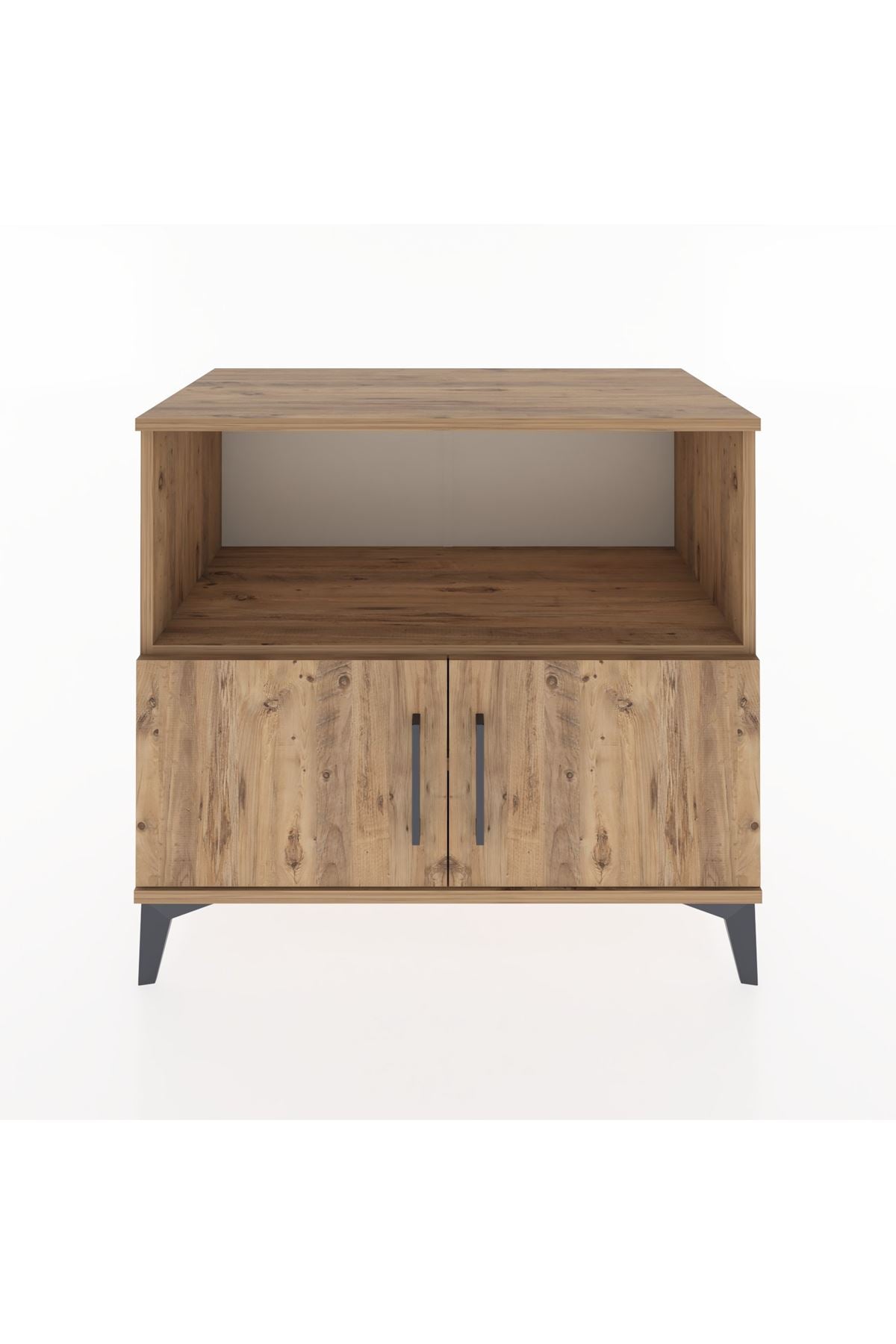 Hyperion Şifonyer 2 Raflı 2 Kapaklı 88x44x80 Çam-Çam