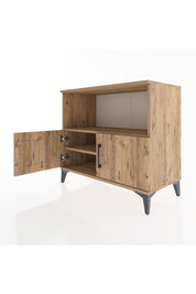 Hyperion Şifonyer 2 Raflı 2 Kapaklı 88x44x80 Çam-Çam