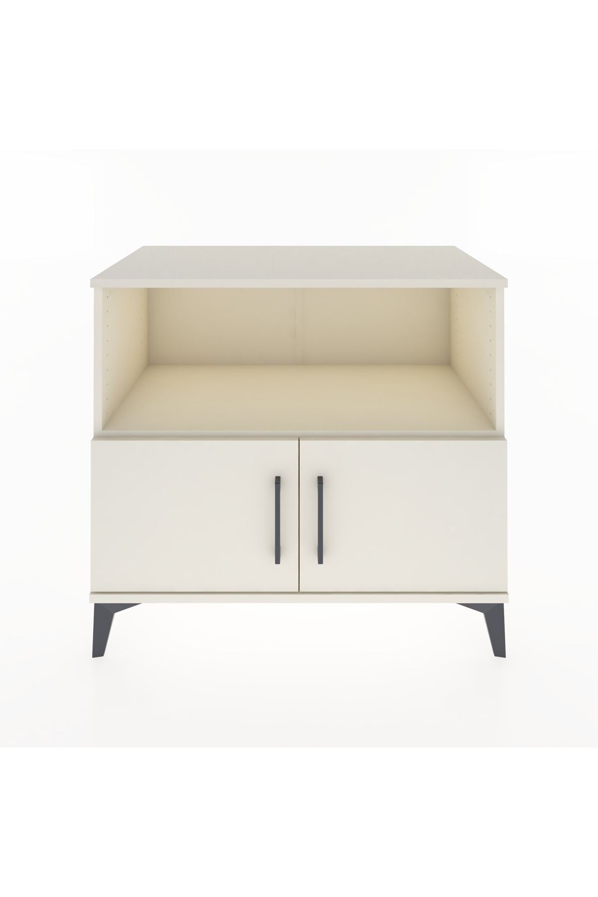 Hyperion Şifonyer Tek Raflı 2 Kapaklı 88x44x80 Aytaşı-Aytaşı