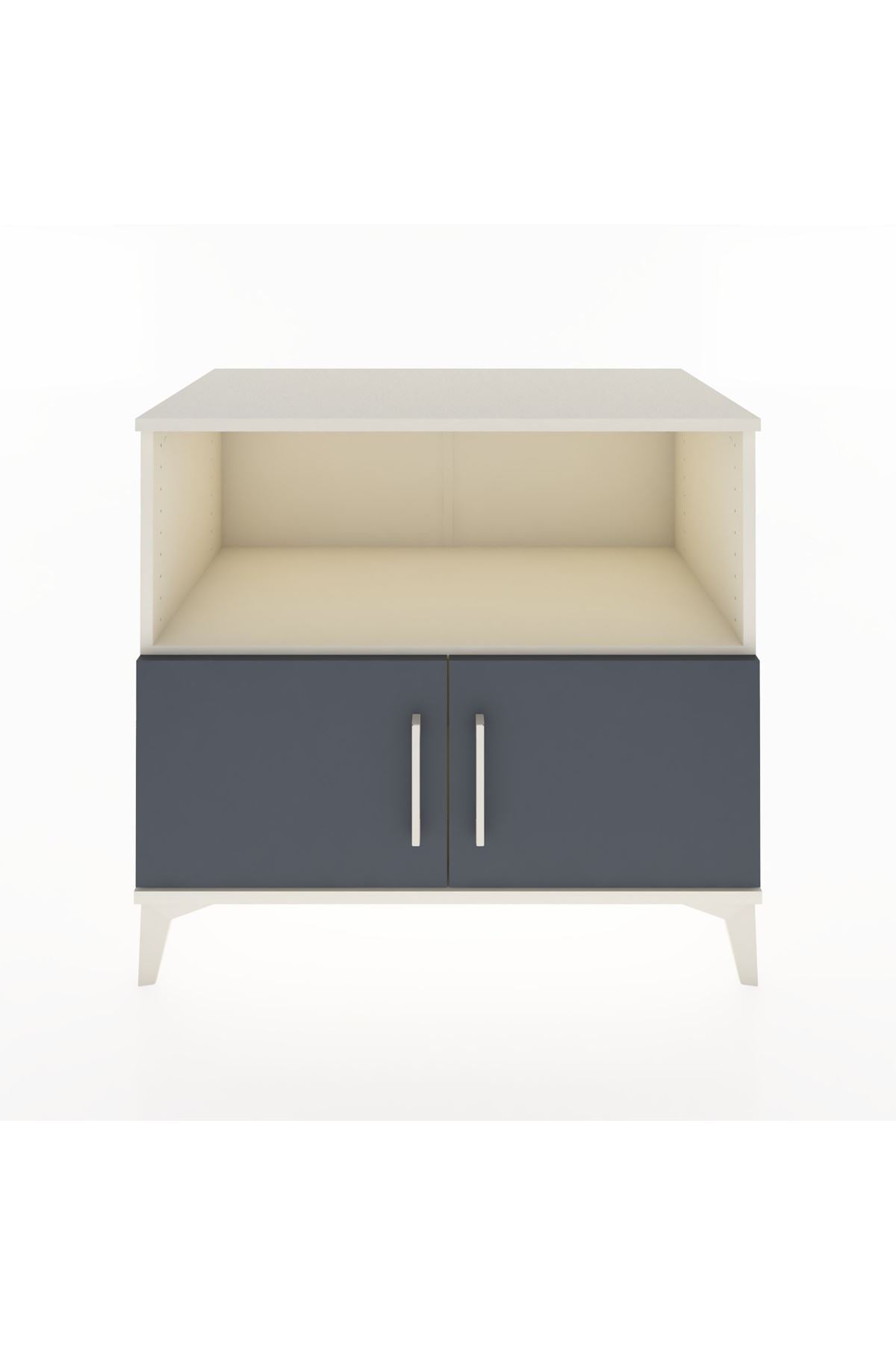 Hyperion Şifonyer Tek Raflı 2 Kapaklı 88x44x80 Aytaşı-Antrasit