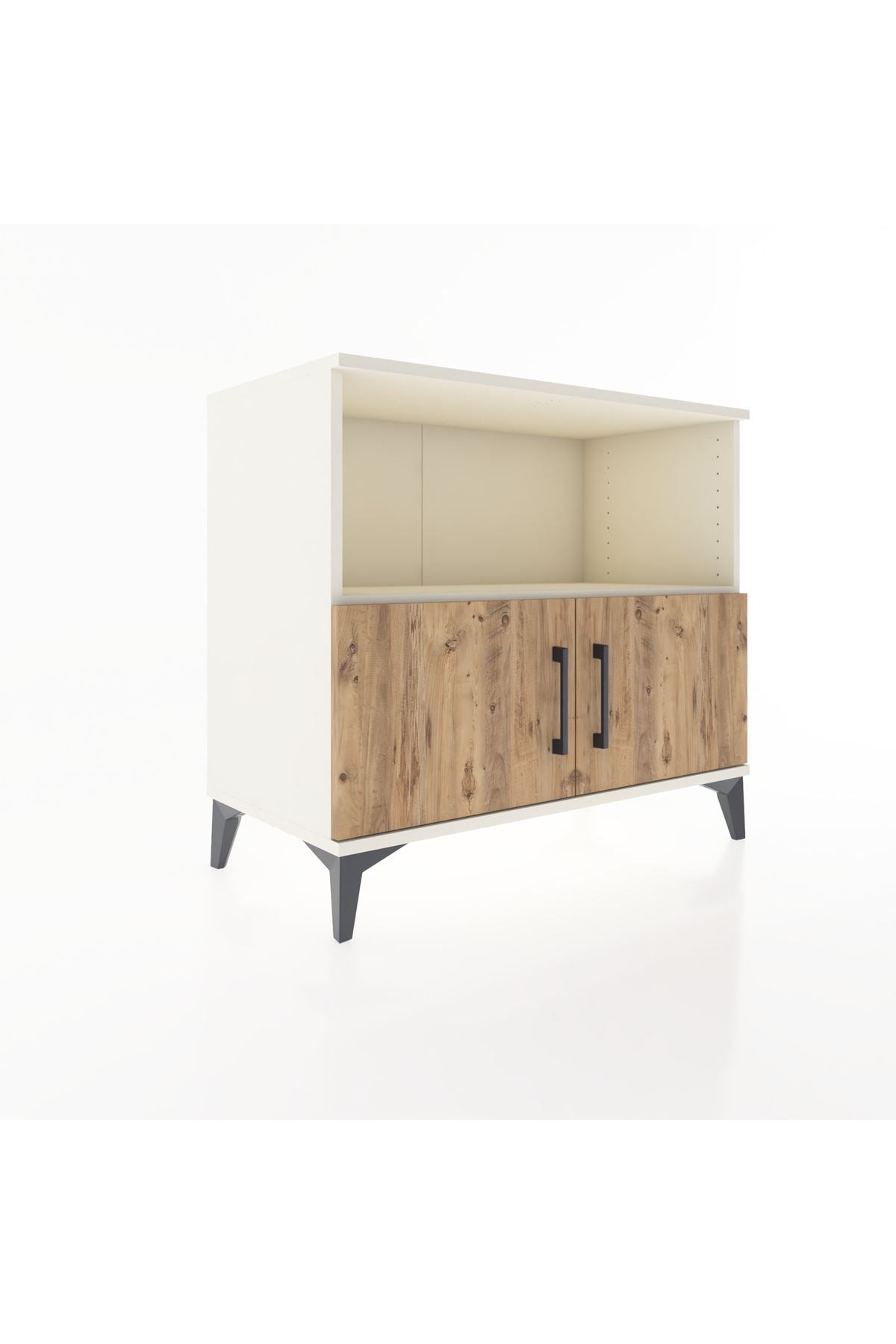 Hyperion Şifonyer Tek Raflı 2 Kapaklı 88x44x80 Aytaşı-Çam