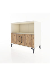 Hyperion Şifonyer Tek Raflı 2 Kapaklı 88x44x80 Aytaşı-Çam