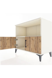 Hyperion Şifonyer Tek Raflı 2 Kapaklı 88x44x80 Aytaşı-Çam