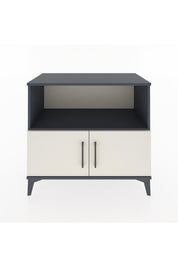 Hyperion Şifonyer Tek Raflı 2 Kapaklı 88x44x80 Antrasit-Aytaşı