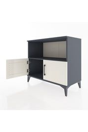 Hyperion Şifonyer Tek Raflı 2 Kapaklı 88x44x80 Antrasit-Aytaşı