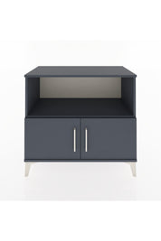 Hyperion Şifonyer Tek Raflı 2 Kapaklı 88x44x80 Antrasit-Antrasit