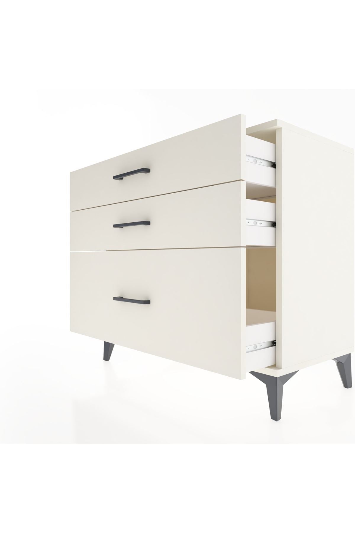 Hyperion Şifonyer 3 Çekmeceli 88x44x80 Aytaşı-Aytaşı