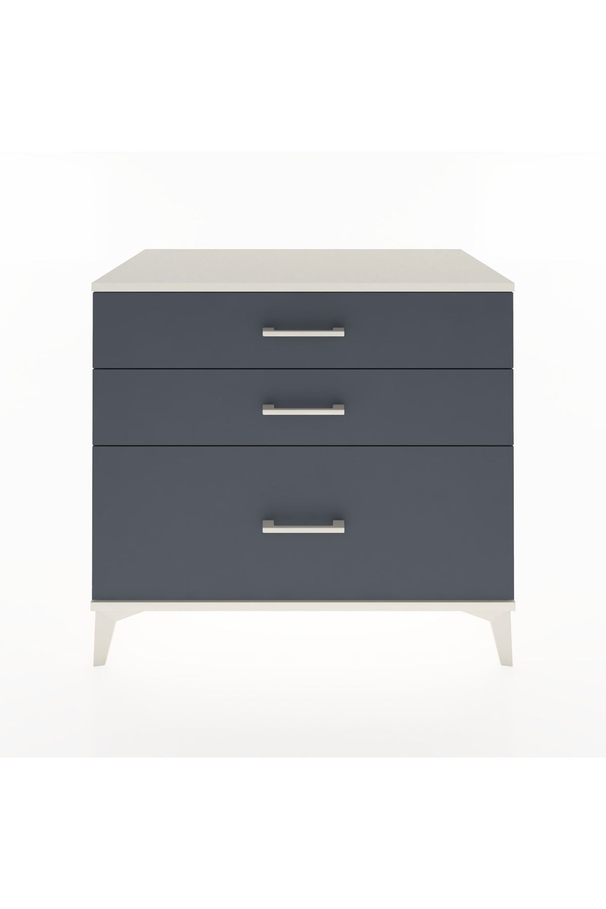 Hyperion Şifonyer 3 Çekmeceli 88x44x80 Aytaşı-Antrasit