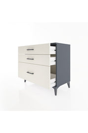 Hyperion Şifonyer 3 Çekmeceli 88x44x80 Antrasit-Aytaşı