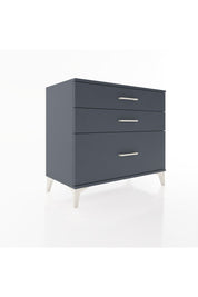 Hyperion Şifonyer 3 Çekmeceli 88x44x80 Antrasit-Antrasit