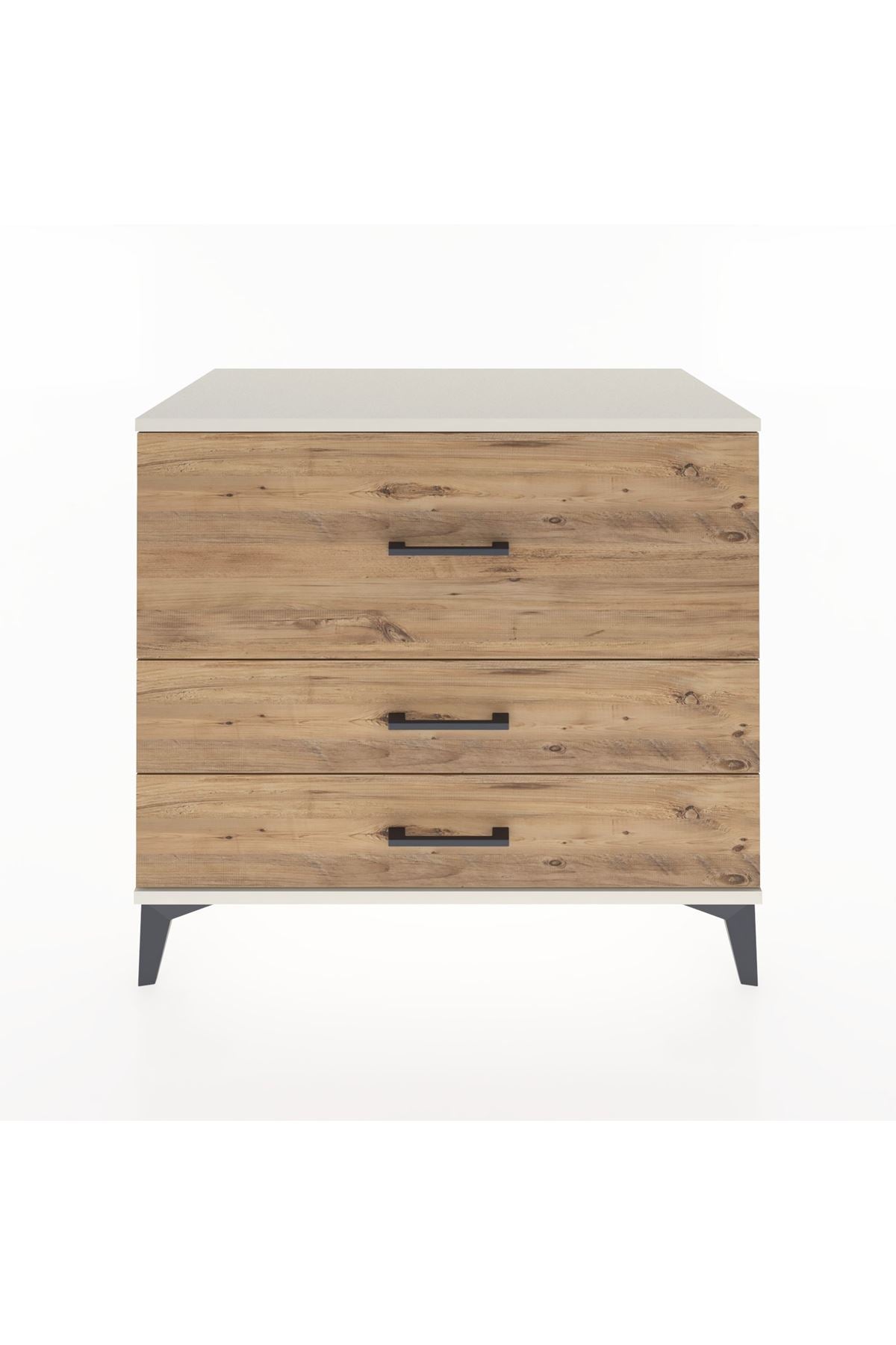 Hyperion Şifonyer 3 Çekmeceli 88x44x80 Aytaşı-Çam