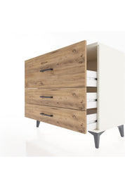 Hyperion Şifonyer 3 Çekmeceli 88x44x80 Aytaşı-Çam