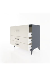 Hyperion Şifonyer 3 Çekmeceli 88x44x80 Antrasit-Aytaşı