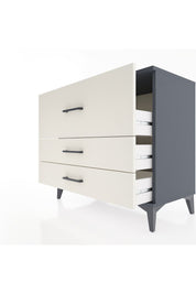 Hyperion Şifonyer 3 Çekmeceli 88x44x80 Antrasit-Aytaşı