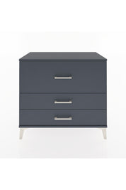 Hyperion Şifonyer 3 Çekmeceli 88x44x80 Antrasit-Antrasit
