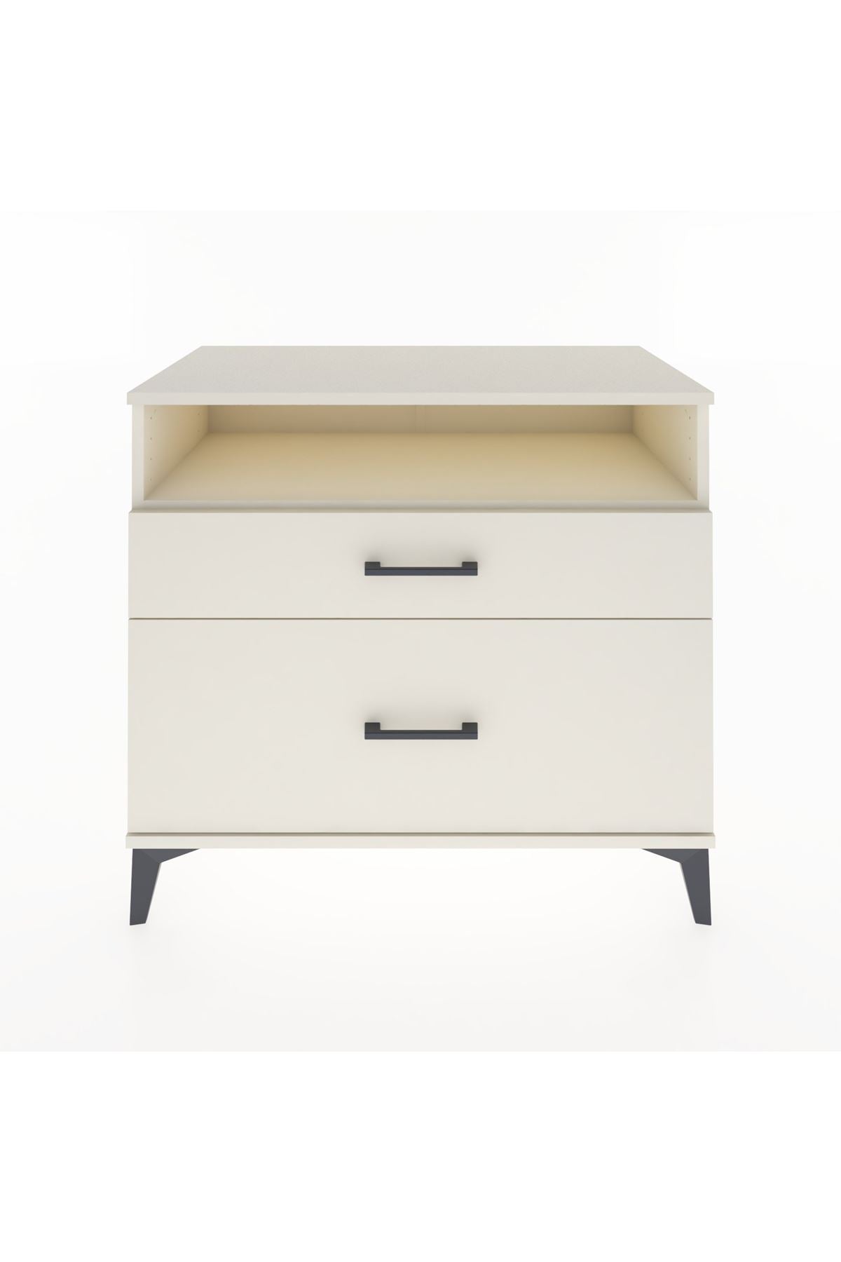 Hyperion Şifonyer Tek Raflı 2 Çekmeceli 88x44x80 Aytaşı-Aytaşı