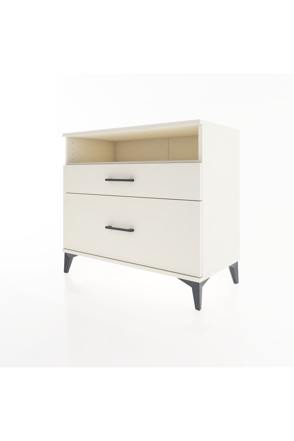 Hyperion Şifonyer Tek Raflı 2 Çekmeceli 88x44x80 Aytaşı-Aytaşı