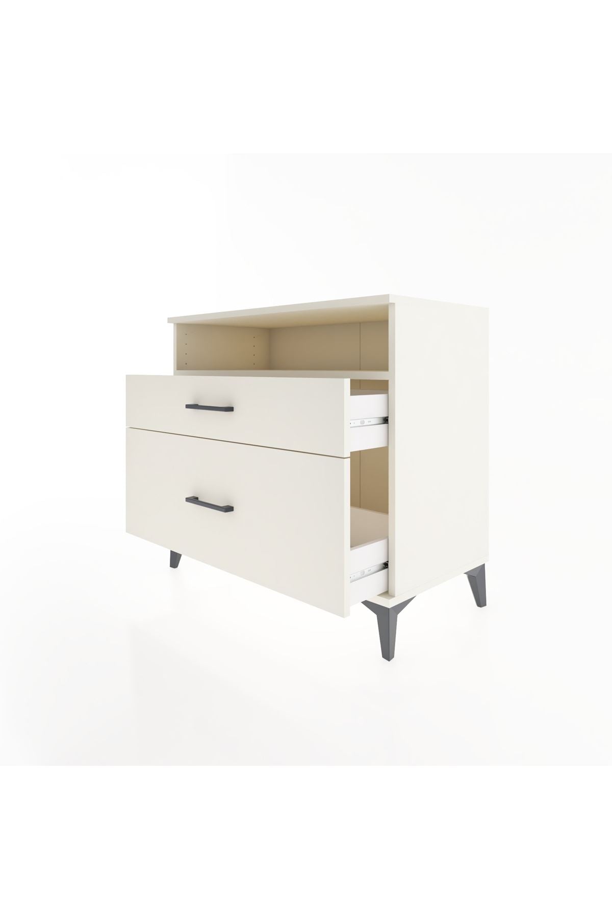 Hyperion Şifonyer Tek Raflı 2 Çekmeceli 88x44x80 Aytaşı-Aytaşı