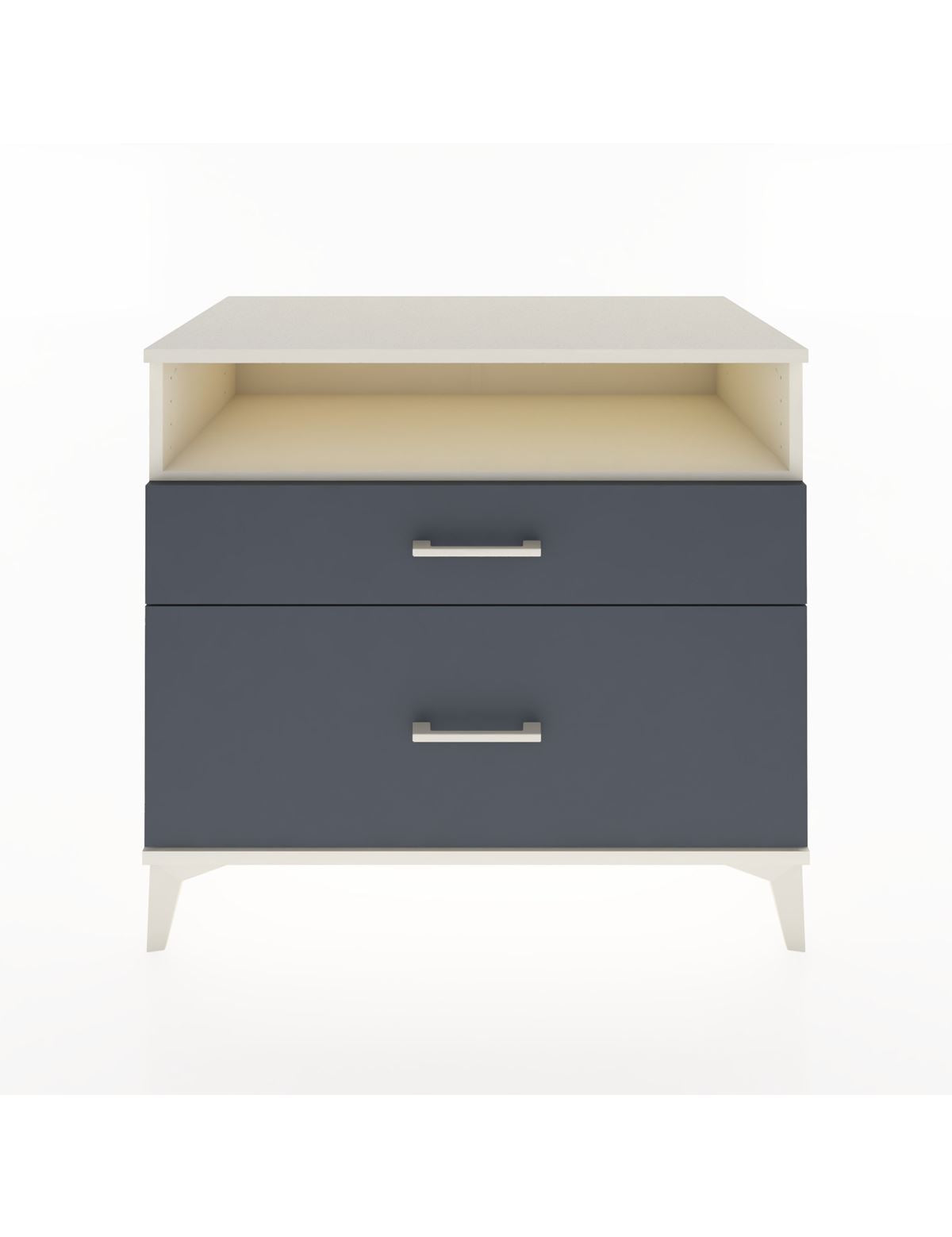 Hyperion Şifonyer Tek Raflı 2 Çekmeceli 88x44x80 Aytaşı-Antrasit