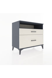 Hyperion Şifonyer Tek Raflı 2 Çekmeceli 88x44x80 Antrasit-Aytaşı