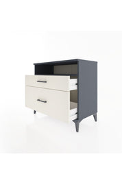 Hyperion Şifonyer Tek Raflı 2 Çekmeceli 88x44x80 Antrasit-Aytaşı