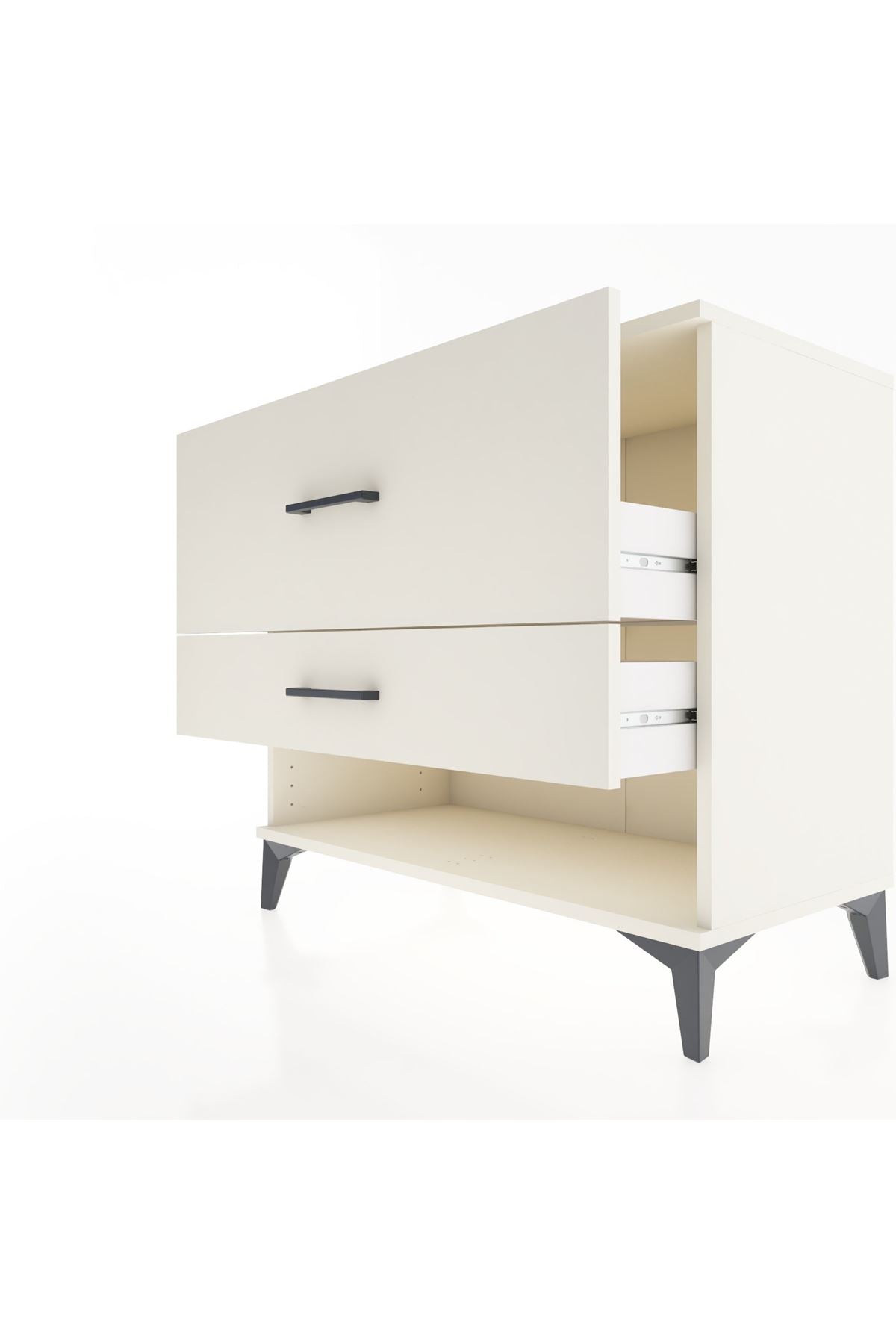 Hyperion Şifonyer 2 Çekmeceli 88x44x80 Aytaşı-Aytaşı