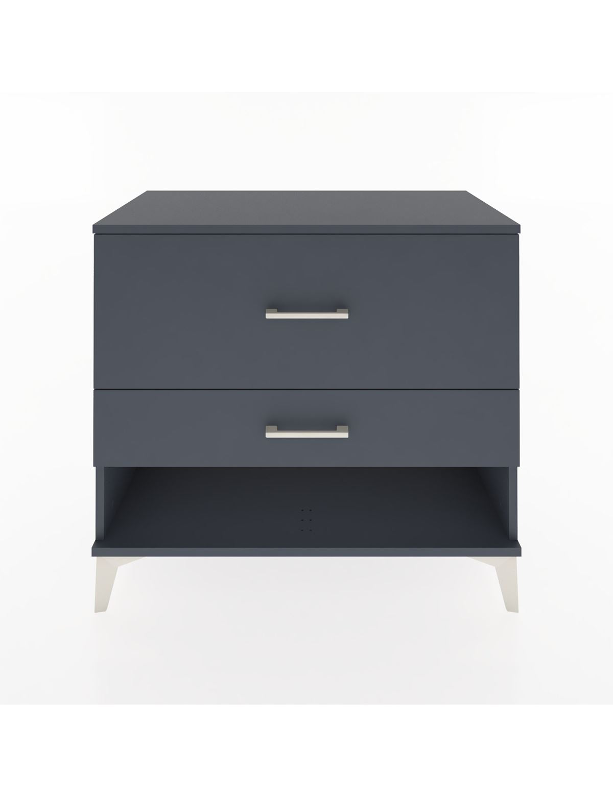 Hyperion Şifonyer 2 Çekmeceli 88x44x80 Antrasit-Antrasit