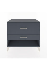 Hyperion Şifonyer 2 Çekmeceli 88x44x80 Antrasit-Antrasit